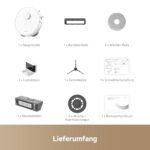 dreame L10s Pro Gen3 Saug- und Wischroboter, 13.000 Pa Vormax™, DuoScrub-System, 7 mm Moppanhebung, Ultraschall-Teppicherkennung, 5.200 mAh Akku, White - Image 2