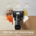 dreame H15 Pro Nass- & Trockensauger, 21.000 Pa, GapFree AI Roboterarm, Triple-Edge-Reinigung, 100 °C Bürstenwäsche, 5 Min 90 °C Trocknung, 180° Lie-Flat - Image 5