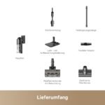 dreame Z10 Akku-Stabstaubsauger 210 AW / 24.000 Pa, 90 Min Laufzeit, H14 HEPA 99,99 %, Staubsicht-Technologie, Auto-Saugkraft, Anti-Verhedderung, Schwarz - Image 2