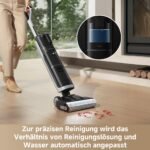 Dreame H14 Dual 5-in-1 Nass- & Trockensauger, 18.000 Pa, 180° Lie-Flat, 60 °C Selbstreinigung & 5-Min Trocknung, GlideWheel, Anti-Tangle Schaber, LED-Bürstenkopf - Image 11