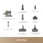 dreame R30 Kabelloser Akku-Staubsauger, 22.000 Pa / 190 AW, EdgeReach Seitenbürste, 90 Min Laufzeit, Anti-Tangle, Staubbeleuchtung, 99,9 % Filterung - Image 2