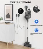 Syntecno VC7211 Akku Staubsauger kabellos 35.000Pa, 65 Min Laufzeit, Touchdisplay, Anti-Verhedderung, LED-Bürste, beutellos - Image 4