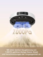 dreame L10s Pro Gen 2 Saug- und Wischroboter, 7.000 Pa Saugkraft, DuoScrub™-Wischsystem, automatische Moppanhebung 7 mm, Ultraschall-Teppicherkennung, ideal für Tierhaare - Image 7