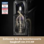 dreame Z30 Kabelloser Staubsauger 310 AW / 28.000 Pa, 90 Min Laufzeit, HEPA 14 Filter, Dust-Reveal-Technologie, Tierhaar-Tool, Multi-Oberflächen, Schwarz - Image 9