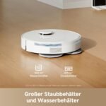 dreame L10s Pro Gen3 Saug- und Wischroboter, 13.000 Pa Vormax™, DuoScrub-System, 7 mm Moppanhebung, Ultraschall-Teppicherkennung, 5.200 mAh Akku, White - Image 6