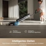 dreame H15 Pro Nass- & Trockensauger, 21.000 Pa, GapFree AI Roboterarm, Triple-Edge-Reinigung, 100 °C Bürstenwäsche, 5 Min 90 °C Trocknung, 180° Lie-Flat - Image 8