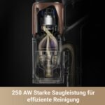 dreame Z20 Kabelloser Akku-Staubsauger, 25.000 Pa / 250 AW, 90 Min Laufzeit, HEPA H14, 99,99 % Filterung, Dust Reveal Licht, Multi-Flächen, Schwarz - Image 9