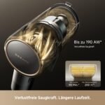 dreame R30 Kabelloser Akku-Staubsauger, 22.000 Pa / 190 AW, EdgeReach Seitenbürste, 90 Min Laufzeit, Anti-Tangle, Staubbeleuchtung, 99,9 % Filterung - Image 5