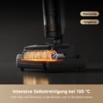 dreame H15 Mix 7-in-1 Nass- & Trockensauger, 23.000 Pa, KI-Roboterarm, 100 °C Bürstenreinigung, 5 Min 90 °C Trocknung, intelligente Dosierung, 75 Min Laufzeit, Schwarz - Image 11