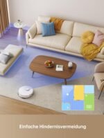 dreame L10s Pro Gen 2 Saug- und Wischroboter, 7.000 Pa Saugkraft, DuoScrub™-Wischsystem, automatische Moppanhebung 7 mm, Ultraschall-Teppicherkennung, ideal für Tierhaare - Image 4