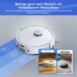 roborock Q7 L5+ Set Saug- & Wischroboter mit Absaugstation, 8.000 Pa HyperForce, Dual Anti-Tangle, LiDAR-Navigation, 7 Wochen Selbstentleerung, Weiß - Image 5