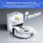 roborock Q7 L5+ Saug- & Wischroboter mit automatischer Staubentleerung, 8.000 Pa HyperForce, Dual Anti-Tangle, LiDAR-Navigation, App- & Sprachsteuerung, Weiß - Image 15