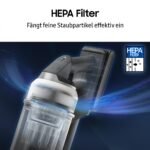 Samsung VS90F40EEM/WD Bespoke AI Jet Ultra Akku+ CompleteClean, 400W Saugkraft, 2 Akkus, All-in-One Station, Active Dual & Slim LED+, Pet Tool+, Satin Mint - Image 14