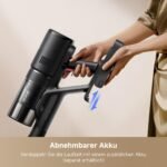 dreame H15 Mix 7-in-1 Nass- & Trockensauger, 23.000 Pa, KI-Roboterarm, 100 °C Bürstenreinigung, 5 Min 90 °C Trocknung, intelligente Dosierung, 75 Min Laufzeit, Schwarz - Image 8