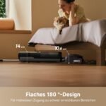 dreame H15 Pro FoamWash Nass- & Trockensauger, 23.000 Pa, gezielte Schaumreinigung, KI-Roboterarm 2.0, TangleCut 2.0, 100 °C Bürstenreinigung, 90 °C Trocknung, Schwarz - Image 6