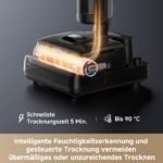 dreame H15 Pro FoamWash Nass- & Trockensauger, 23.000 Pa, gezielte Schaumreinigung, KI-Roboterarm 2.0, TangleCut 2.0, 100 °C Bürstenreinigung, 90 °C Trocknung, Schwarz - Image 8