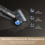 dreame H15 Mix 7-in-1 Nass- & Trockensauger, 23.000 Pa, KI-Roboterarm, 100 °C Bürstenreinigung, 5 Min 90 °C Trocknung, intelligente Dosierung, 75 Min Laufzeit, Schwarz - Image 13