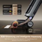 dreame H15 Pro Heat Nass- & Trockensauger, 22.000 Pa, 85 °C Heißwasser, GapFree AI-Roboterarm, RGB-Erkennung, 100 °C Bürstenreinigung, 5 Min 90 °C Trocknung, App-Steuerung - Image 8