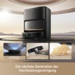 Mova P50s Ultra Saug- und Wischroboter, 24.000 Pa, StepMaster 6 cm Hindernisüberwindung, Dual-Light 3D ToF FlashPulse, Auto-Leerung, FlexMop RoboSwing, Schwarz - Image 9