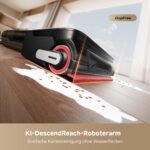 dreame H15 Mix 7-in-1 Nass- & Trockensauger, 23.000 Pa, KI-Roboterarm, 100 °C Bürstenreinigung, 5 Min 90 °C Trocknung, intelligente Dosierung, 75 Min Laufzeit, Schwarz - Image 14