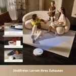 Mova P50 Pro Ultra Saugroboter mit Wischfunktion, 19.000 Pa, 75 ℃ Heißwasser-Moppwäsche, RGB AI Hinderniserkennung, LDS-Navigation, Auto-Entleerung & Nachfüllen, White - Image 3