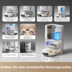 dreame L40 Ultra AE Saugroboter mit Wischfunktion, 19.000 Pa, MopExtend™, TriCut-Bürste, All-in-1-Dock mit Staubentleerung, 3D Hinderniserkennung, White - Image 6