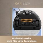 dreame D20 Pro Plus Saugroboter mit Wischfunktion, 13.000 Pa, 150 Tage Selbstentleerung, DuoBrush Anti-Verhedderung, LDS-Laser-Navigation, 5.200 mAh Akku, White - Image 8