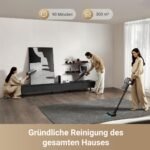 dreame Z30 Kabelloser Staubsauger 310 AW / 28.000 Pa, 90 Min Laufzeit, HEPA 14 Filter, Dust-Reveal-Technologie, Tierhaar-Tool, Multi-Oberflächen, Schwarz - Image 4