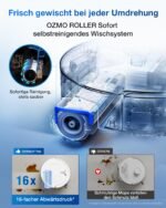 ECOVACS DEEBOT T80 OMNI Saug- & Wischroboter, 18.000 Pa, OZMO Roller mit Frischwasser-Selbstreinigung, ZeroTangle 3.0, 40–75 °C Moppwäsche, AIVI 3D 3.0, Weiß - Image 8