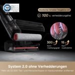 dreame H15 Pro FoamWash Nass- & Trockensauger, 23.000 Pa, gezielte Schaumreinigung, KI-Roboterarm 2.0, TangleCut 2.0, 100 °C Bürstenreinigung, 90 °C Trocknung, Schwarz - Image 9