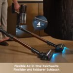 dreame V30 Kabelloser Staubsauger 330AW / 30.000Pa, 0 mm Kantenreinigung, 90 Min Laufzeit, Anti-Verhedderung, 99,99% Filter, für Teppich & Hartboden, Schwarz - Image 7