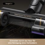 dreame V20 Pro-A Kabelloser Staubsauger 210AW / 24.000Pa, 0 mm Kantenreinigung, Anti-Verhedderung, 90 Min Laufzeit, 99,99% Filter, für Hartboden & Teppich, Schwarz - Image 9