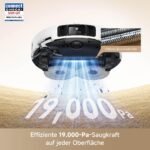 Mova P50 Pro Ultra Saugroboter mit Wischfunktion, 19.000 Pa, 75 ℃ Heißwasser-Moppwäsche, RGB AI Hinderniserkennung, LDS-Navigation, Auto-Entleerung & Nachfüllen, White - Image 8