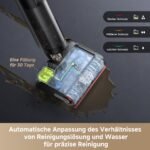 dreame H15 Pro FoamWash Nass- & Trockensauger, 23.000 Pa, gezielte Schaumreinigung, KI-Roboterarm 2.0, TangleCut 2.0, 100 °C Bürstenreinigung, 90 °C Trocknung, Schwarz - Image 11
