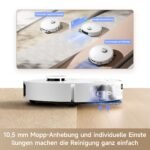 dreame L10s Ultra Gen 2 Saugroboter mit Wischfunktion, MopExtend™ RoboSwing, 10.000 Pa Vormax™, Haustiermodus, vollautomatische Basisstation, White - Image 3