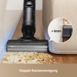 DREAME H12 Pro Ultra Nass- & Trockensauger, 16.000 Pa, 60 °C Bürstenreinigung, 30 Min Heißlufttrocknung, Doppel-Kantenreinigung, Intelligente Anpassung, Schwarz - Image 4